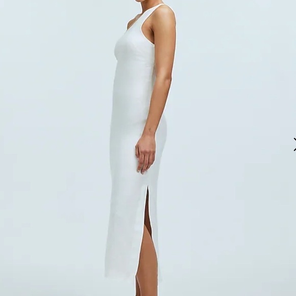 Madewell lighthouse One-Shoulder Midi Dress - Picture 3 of 6